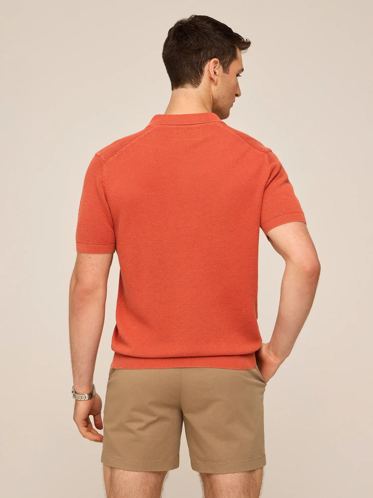 The Terracotta (Knit Polo)