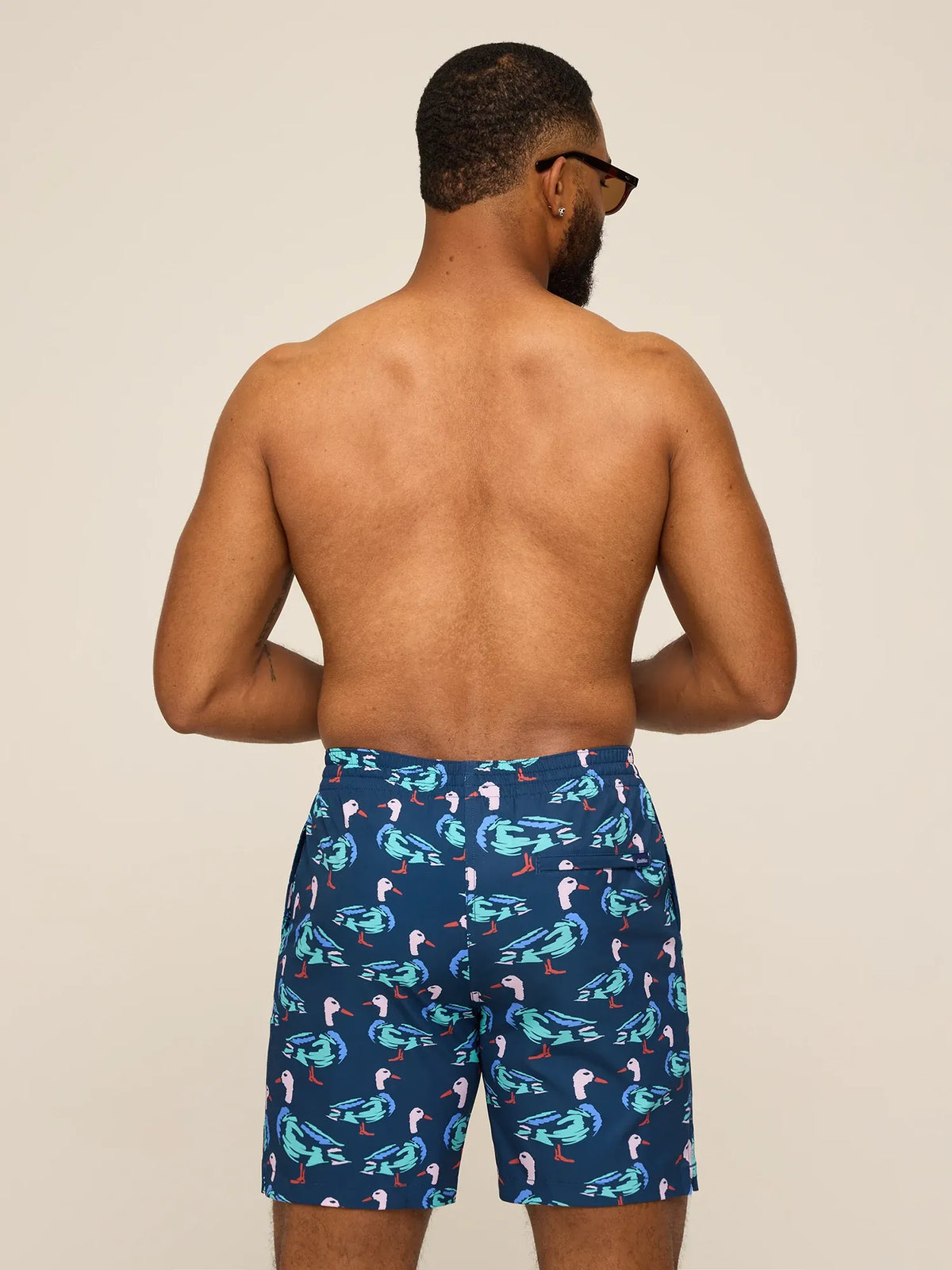 The Mallards are The Moments 7" (Classic Lined Swim Trunk)- Green