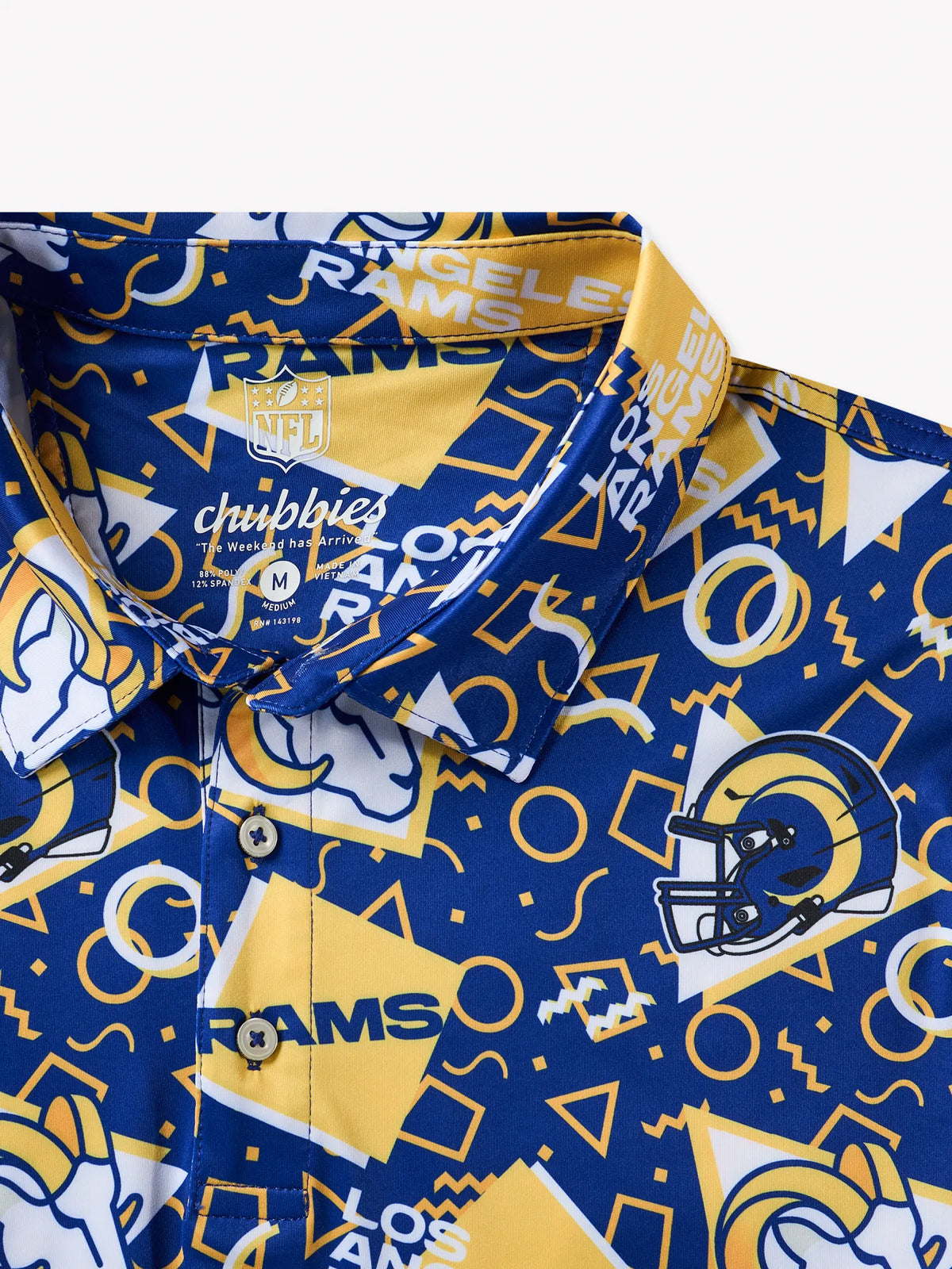 The Rams Game Day Fit (Performance Polo)