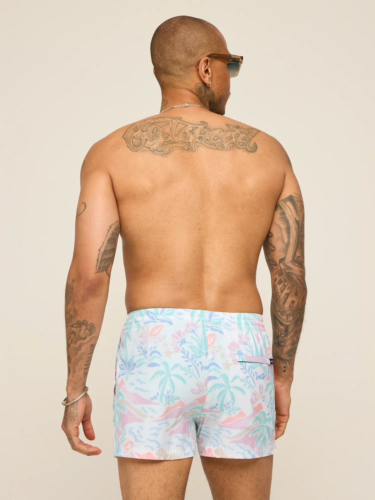 The Washed Ashores 4" (Classic Lined Swim Trunk)