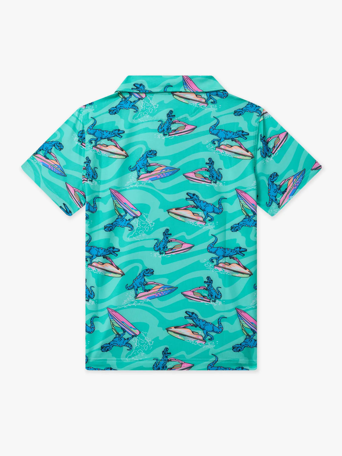 The Fossil Fuel (Boys Performance Polo)- Green