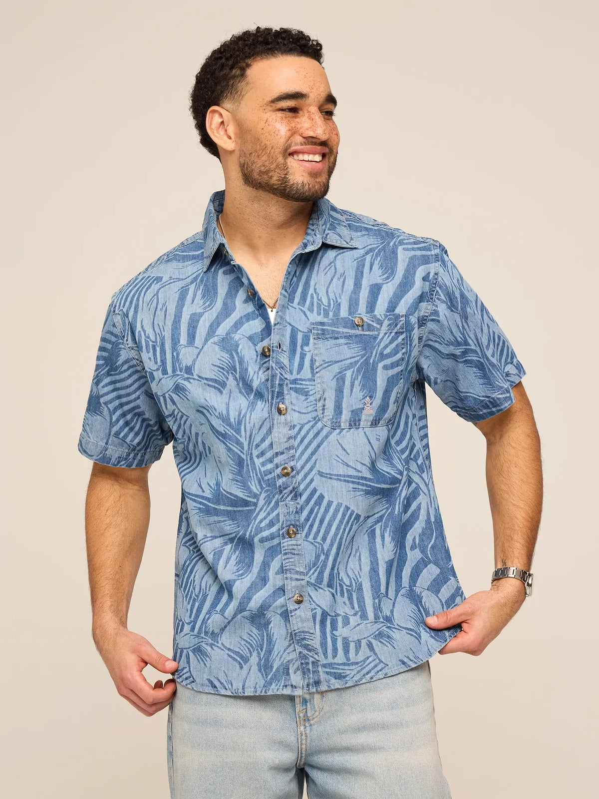 The Denim Leaf (Dock Shirt)