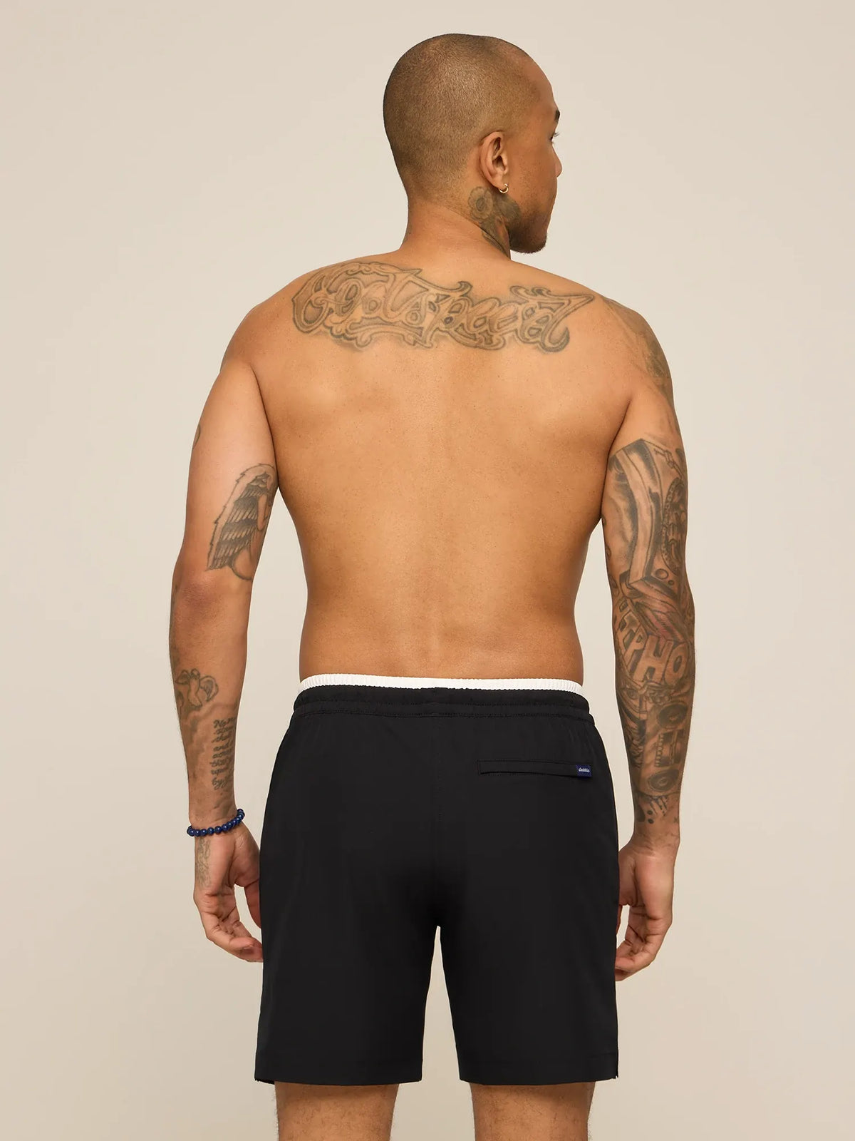 The Capes 7" (Classic Lined Swim Trunk) - blue liner