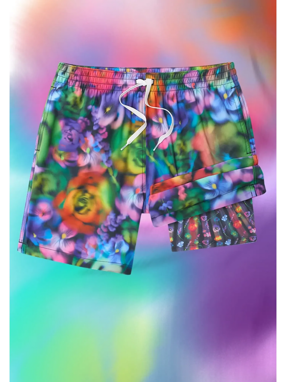 The Sonic Blooms 7" (Classic Lined Swim Trunk)