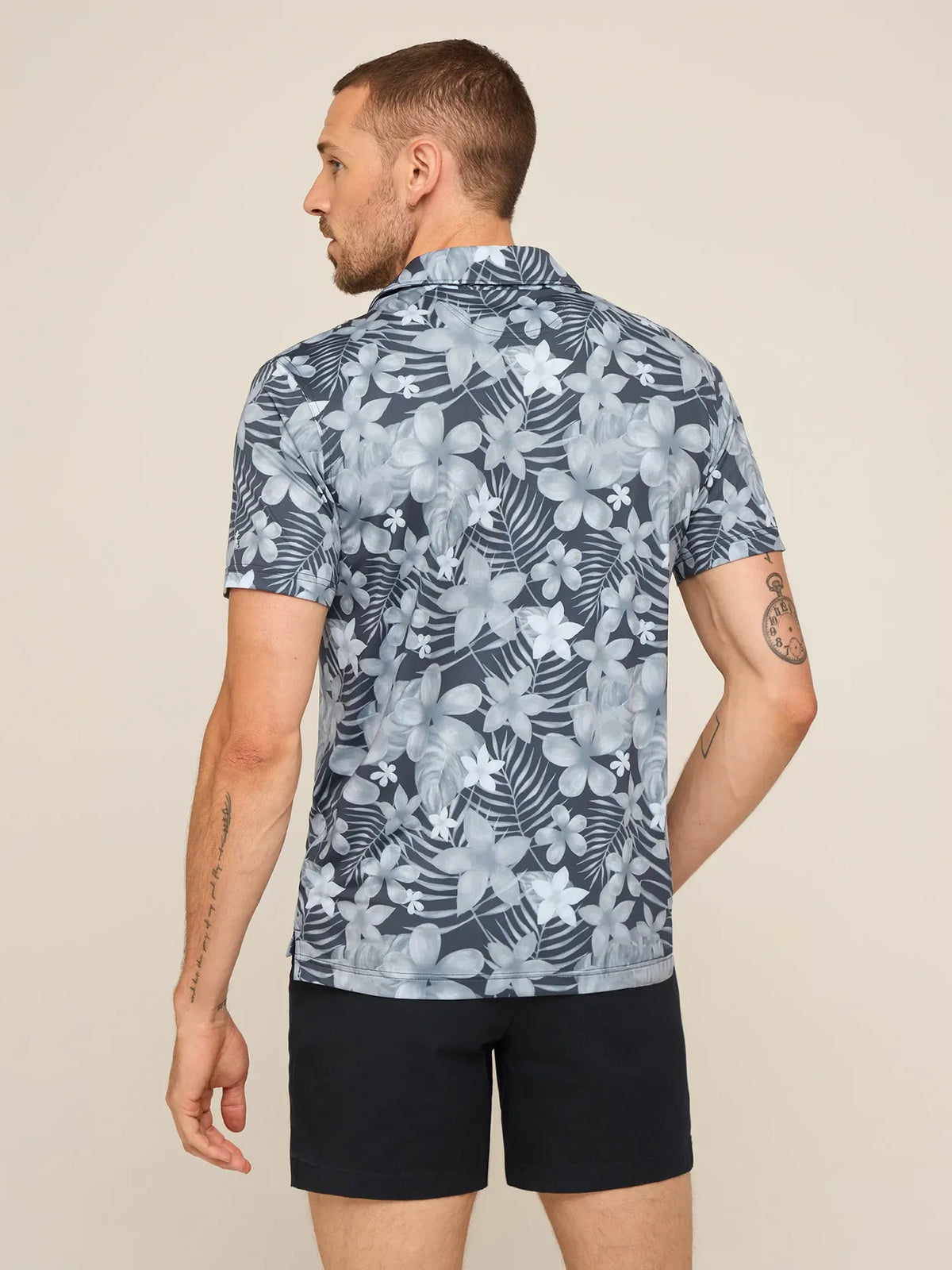 The Beyond The Palm (Performance Polo)- Gray