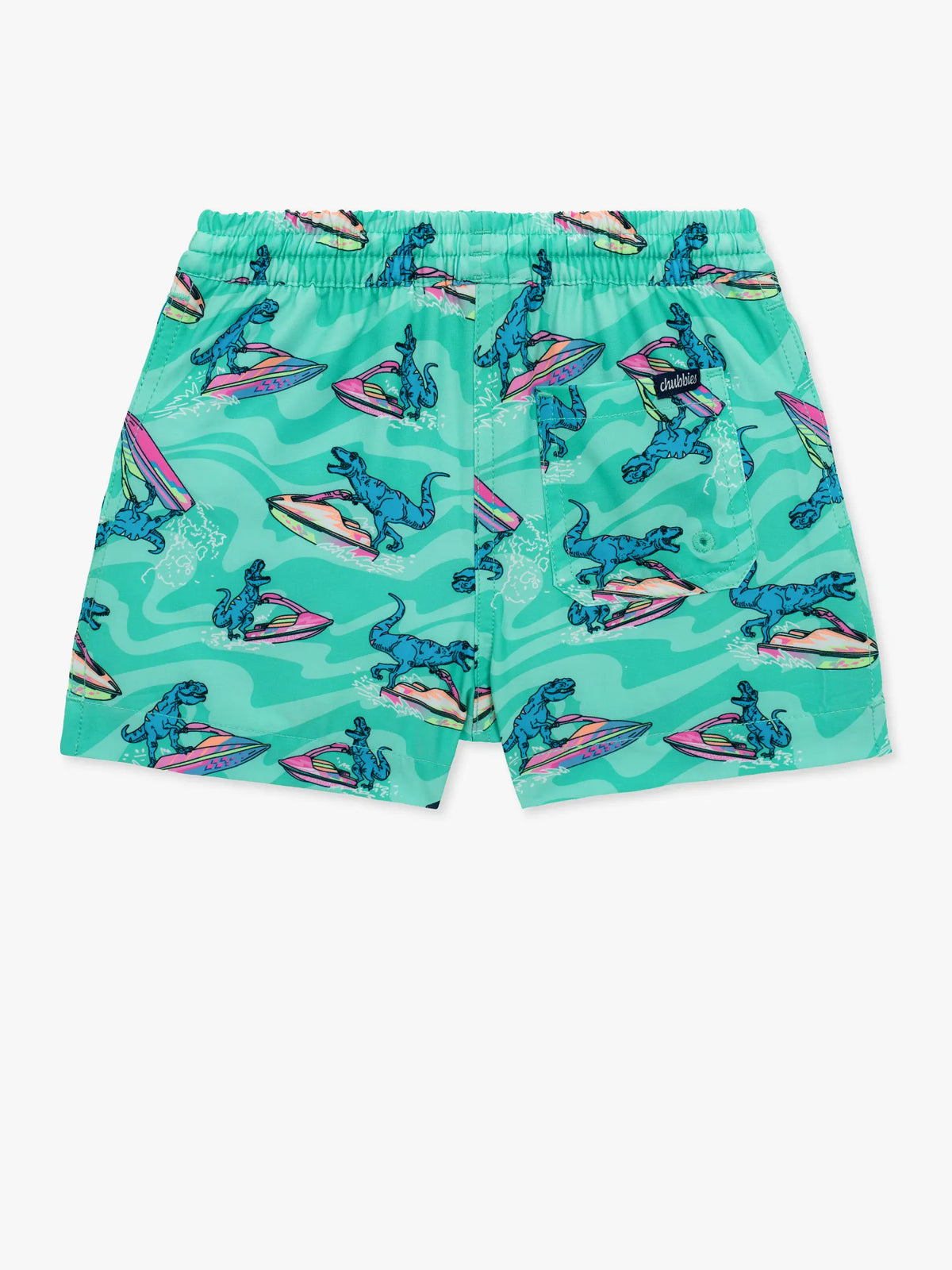 The Lil Fossil Fuels (Toddler Swim Trunk)- Green