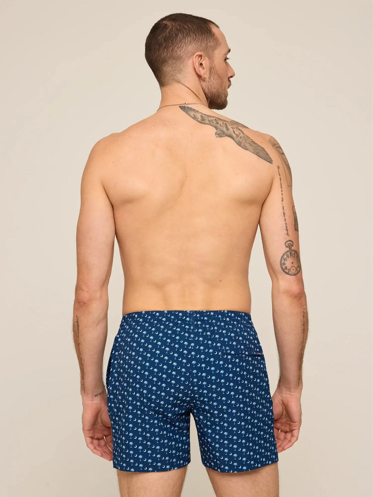The Goodnight Palmetto Moons 5.5" (Classic Lined Swim Trunk)