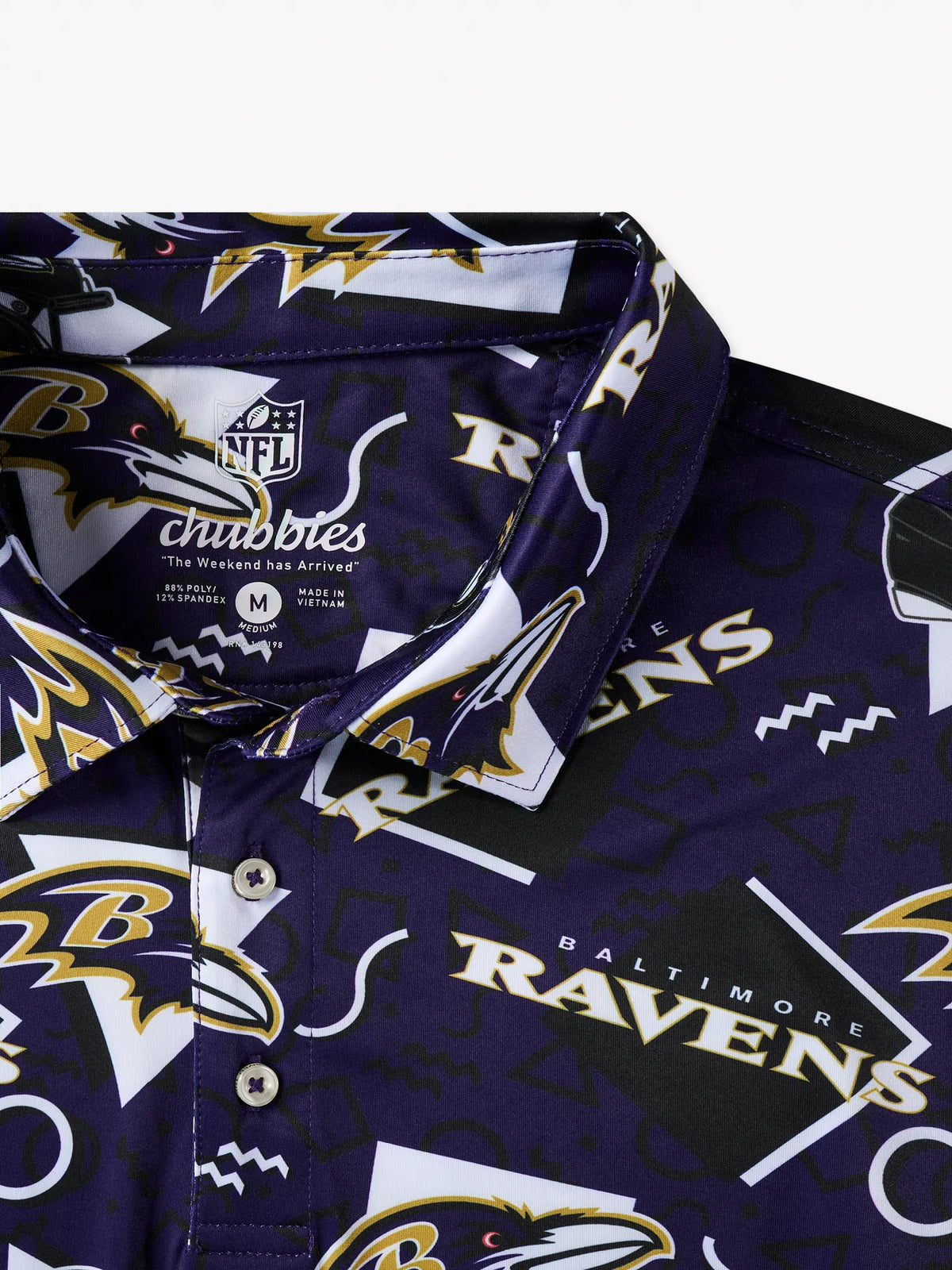 The Ravens Game Day Fit (Performance Polo)