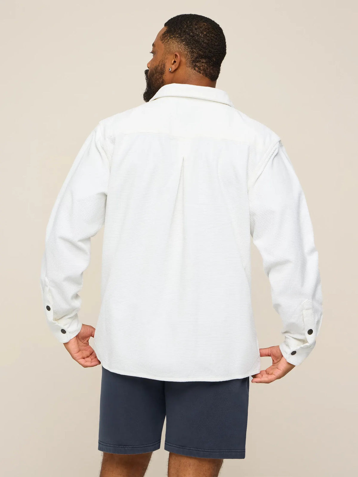 The Glacier (LS Waffle Cord Friday Shirt)