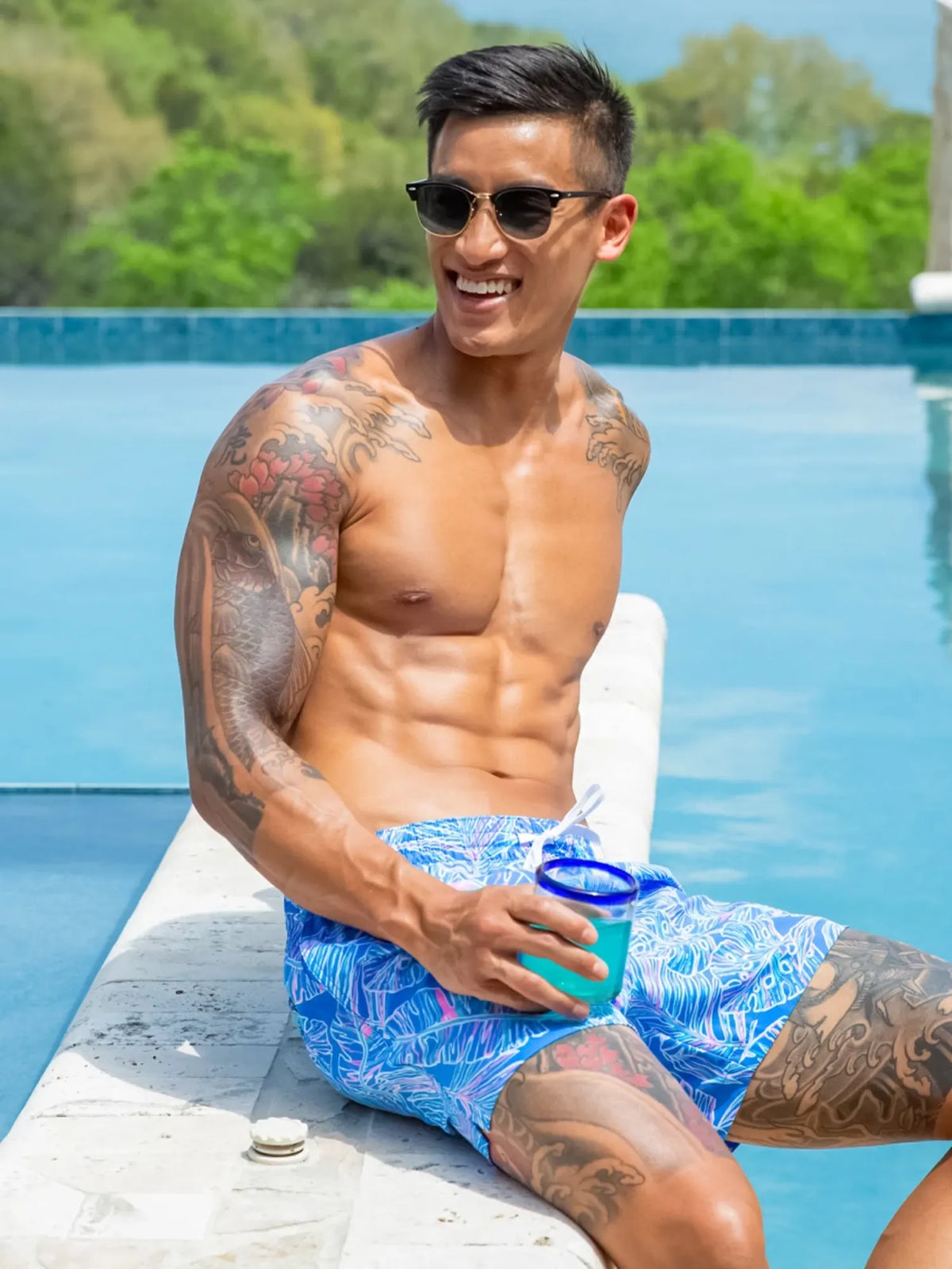 The Cruise It Or Lose It 5.5" (Classic Lined Swim Trunk)