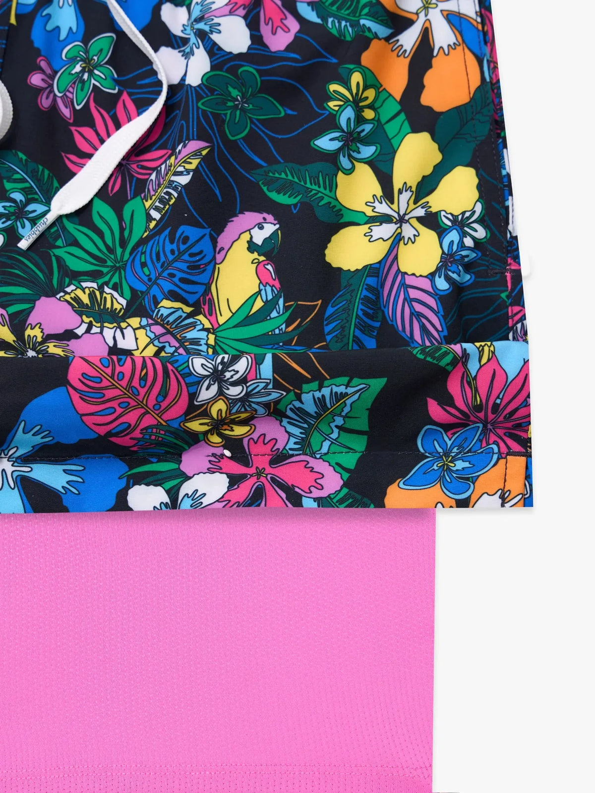 The Deep Florals (Boys Lined Swim Trunk)