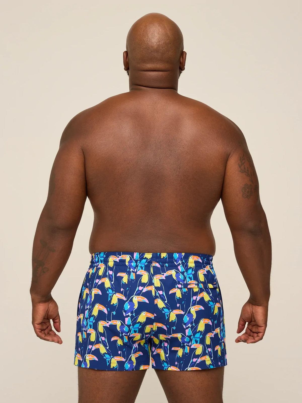 The Toucan Play At That Games 2" (Classic Lined Swim Trunk)