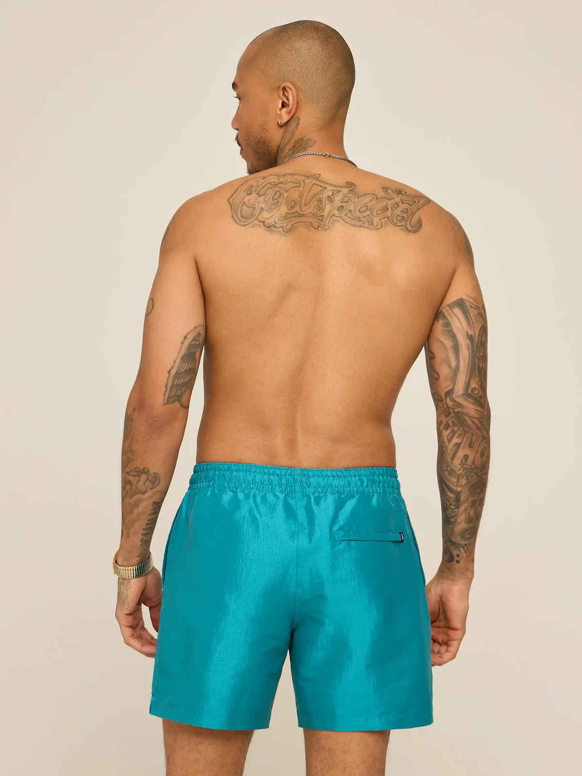 The Ultramarine 5.5" (Lined Metallic Swim)