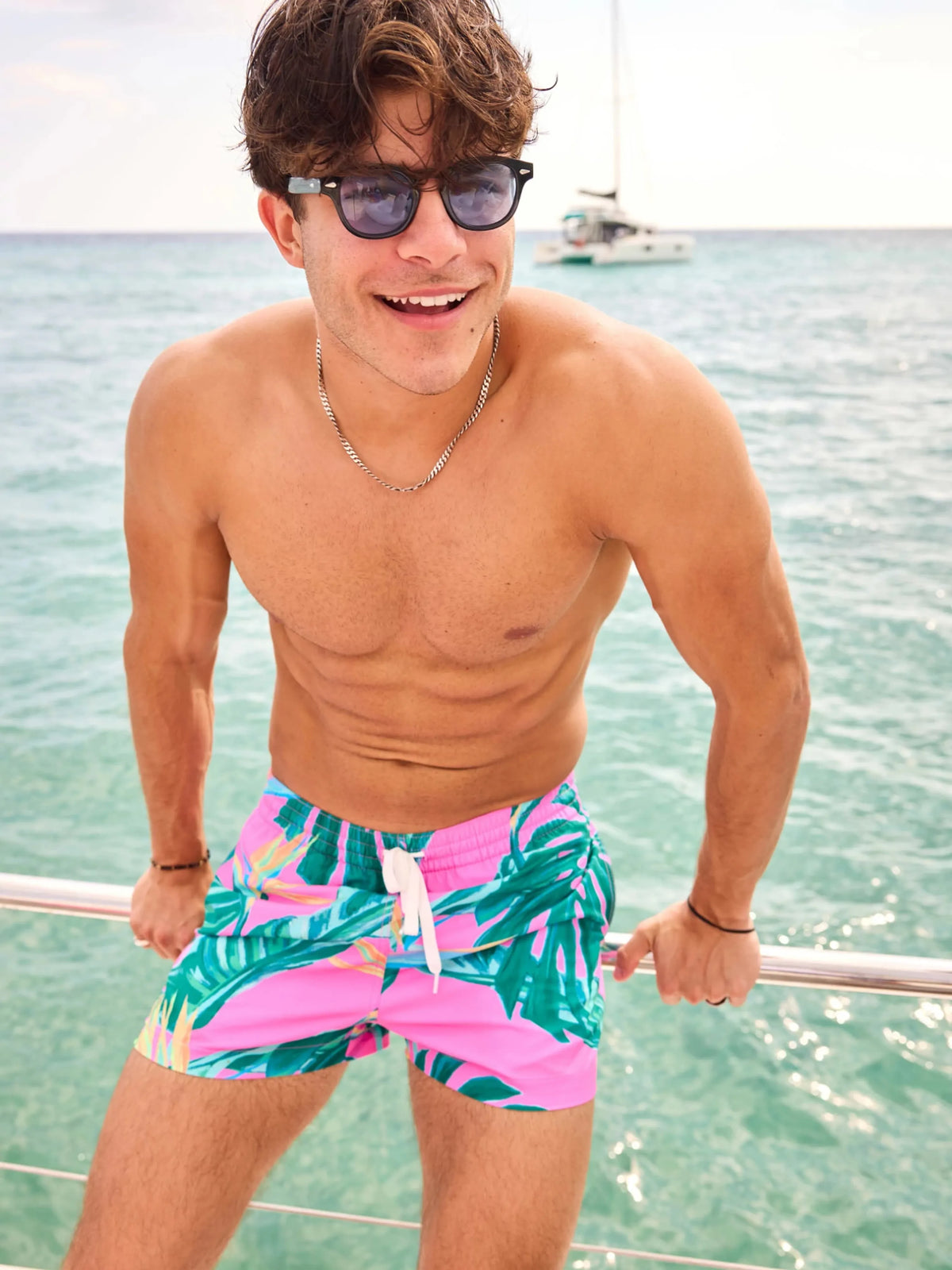 The Birds of Paradise 4" (Classic Lined Swim Trunk)