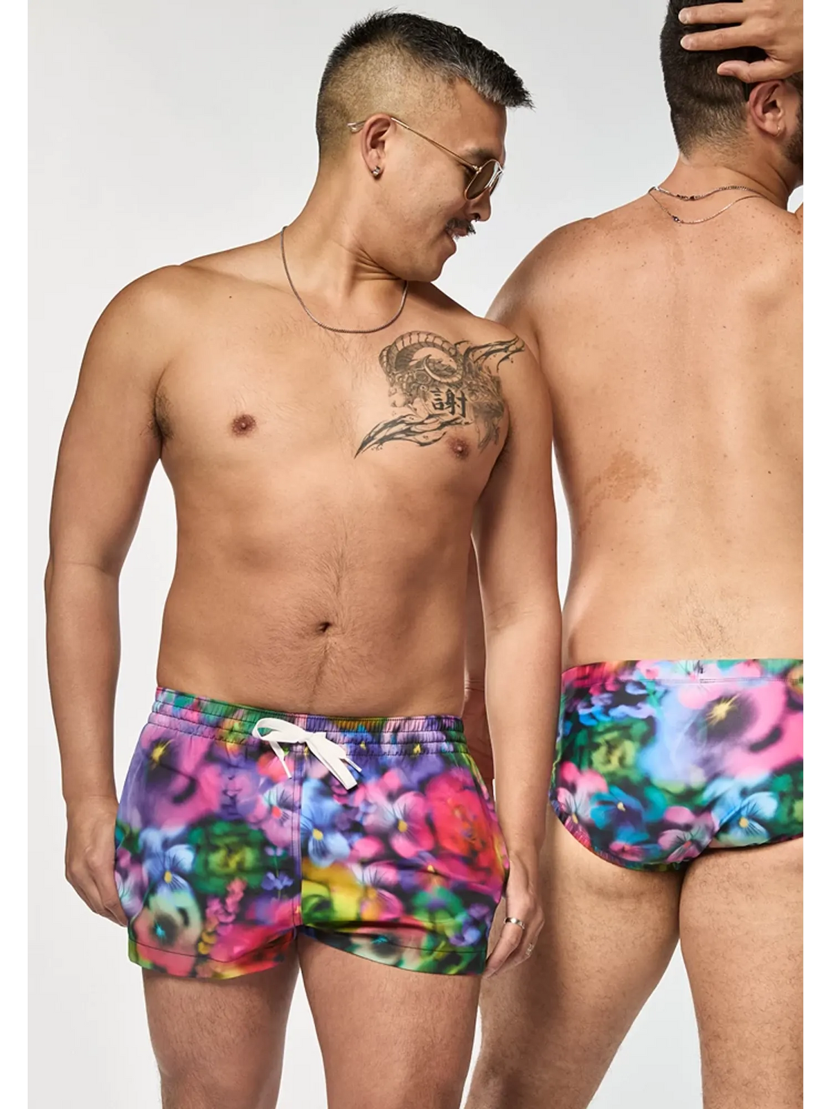 The Sonic Blooms 2" (Classic Lined Swim Trunk)