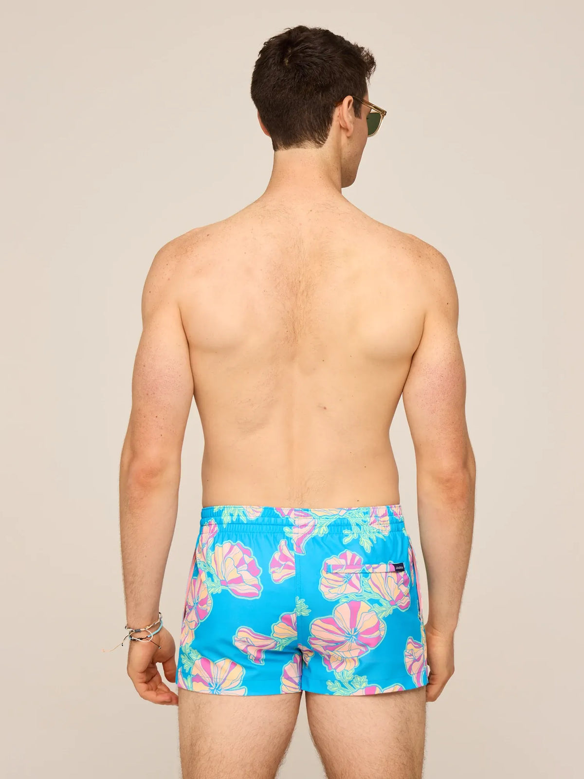 The Great Grand Poppy 2" (Classic Lined Swim Trunk)- Blue