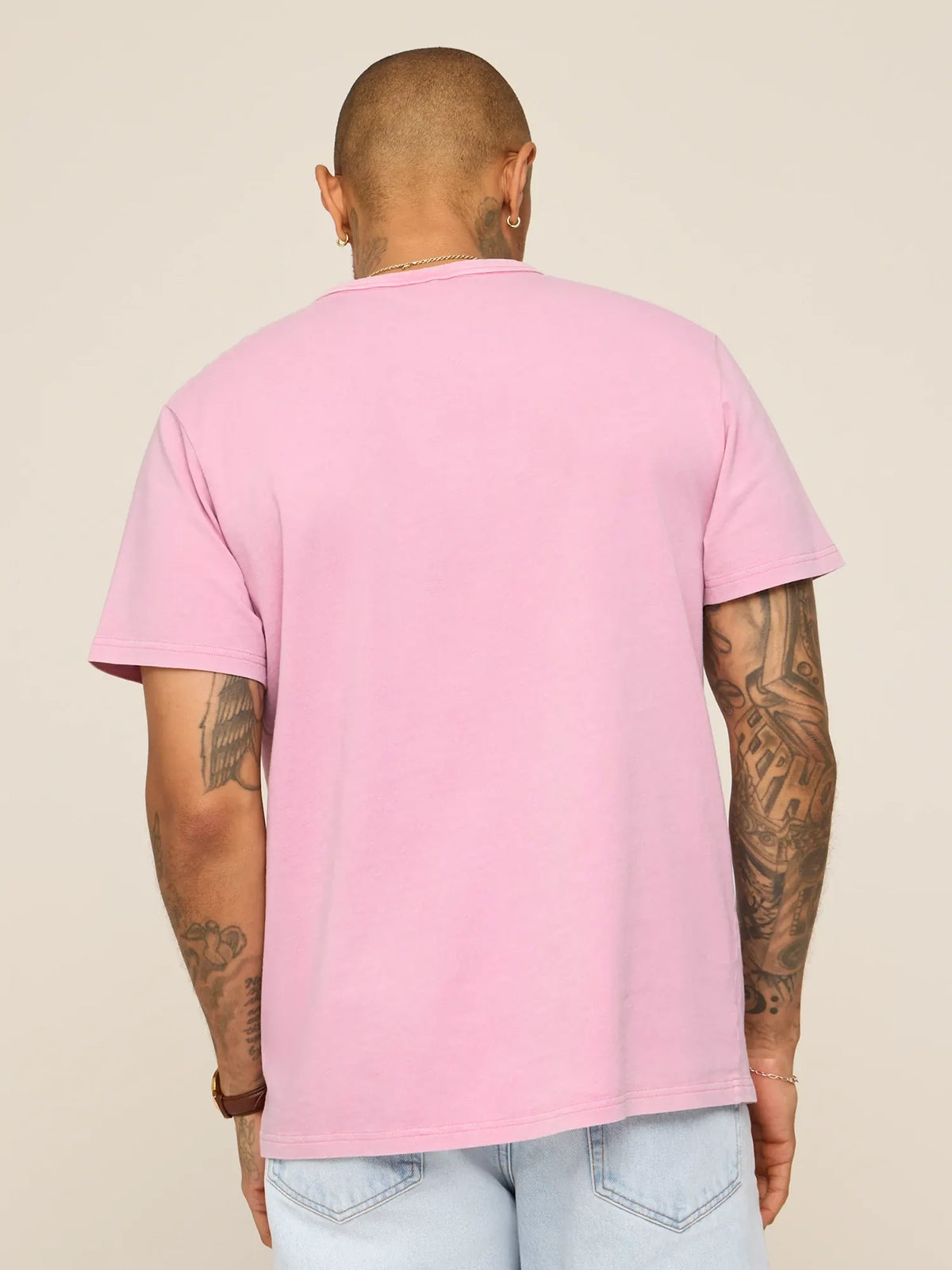 The 24/7, 365 (Essential Non Pocket T-Shirt) - Rose