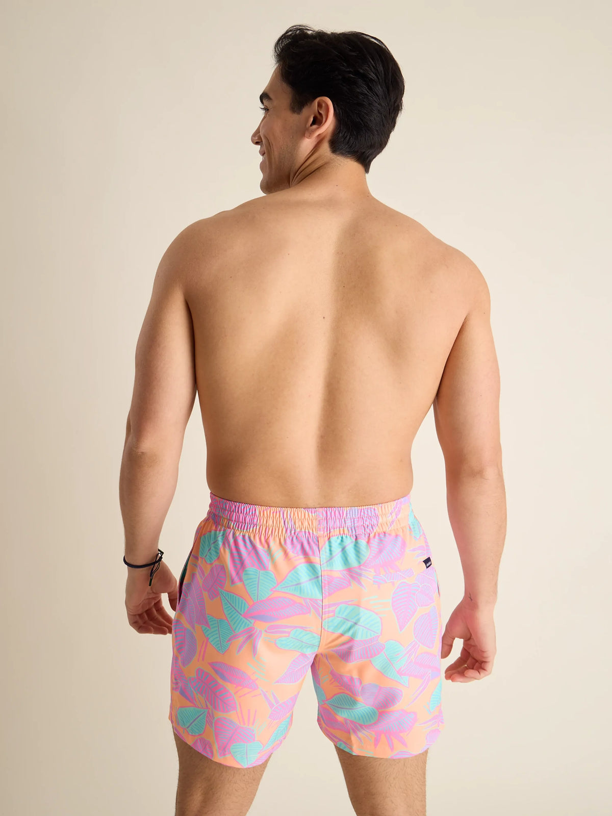 The Posh Palms 5.5" (Classic Lined Swim Trunk)