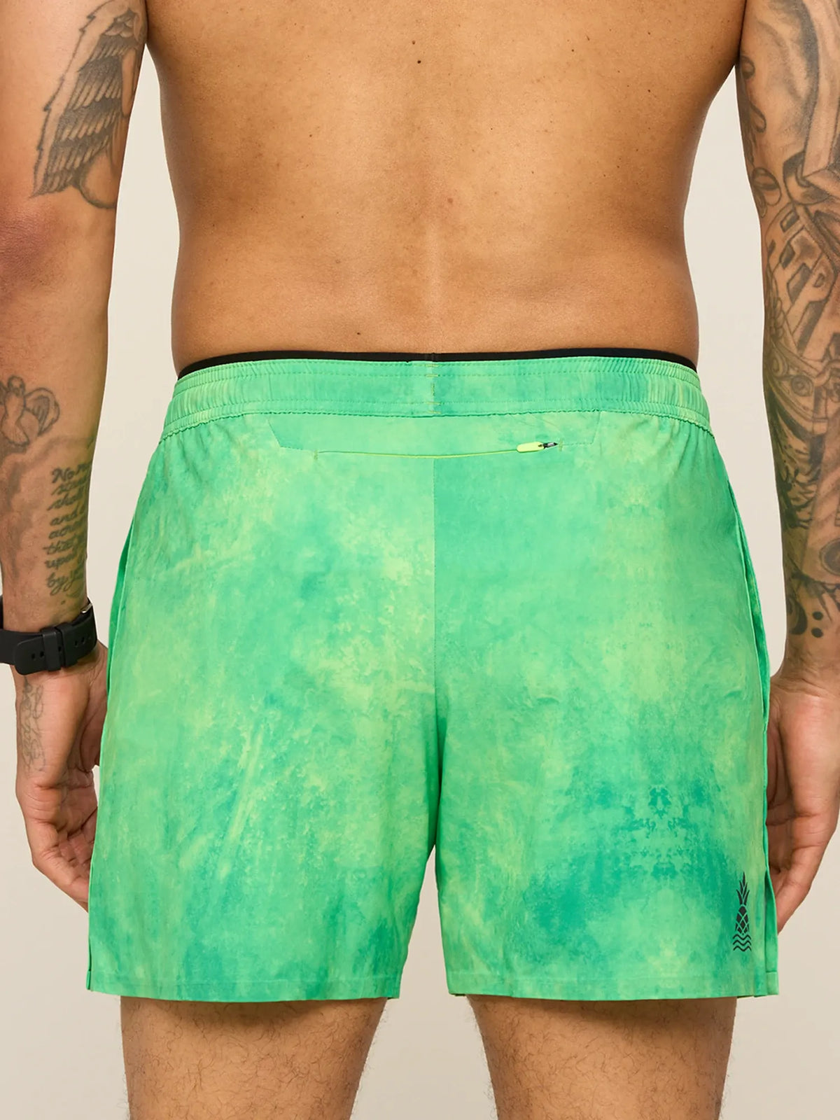 The Elements 5.5" (Ultimate Training Short with Hidden Liner) - Green