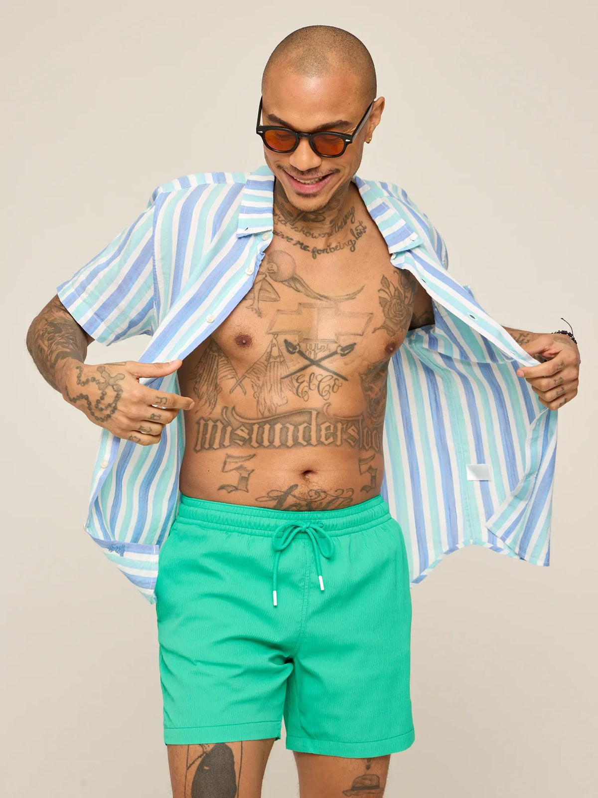 The Real Teals 5.5" (Textured Lined Swim)