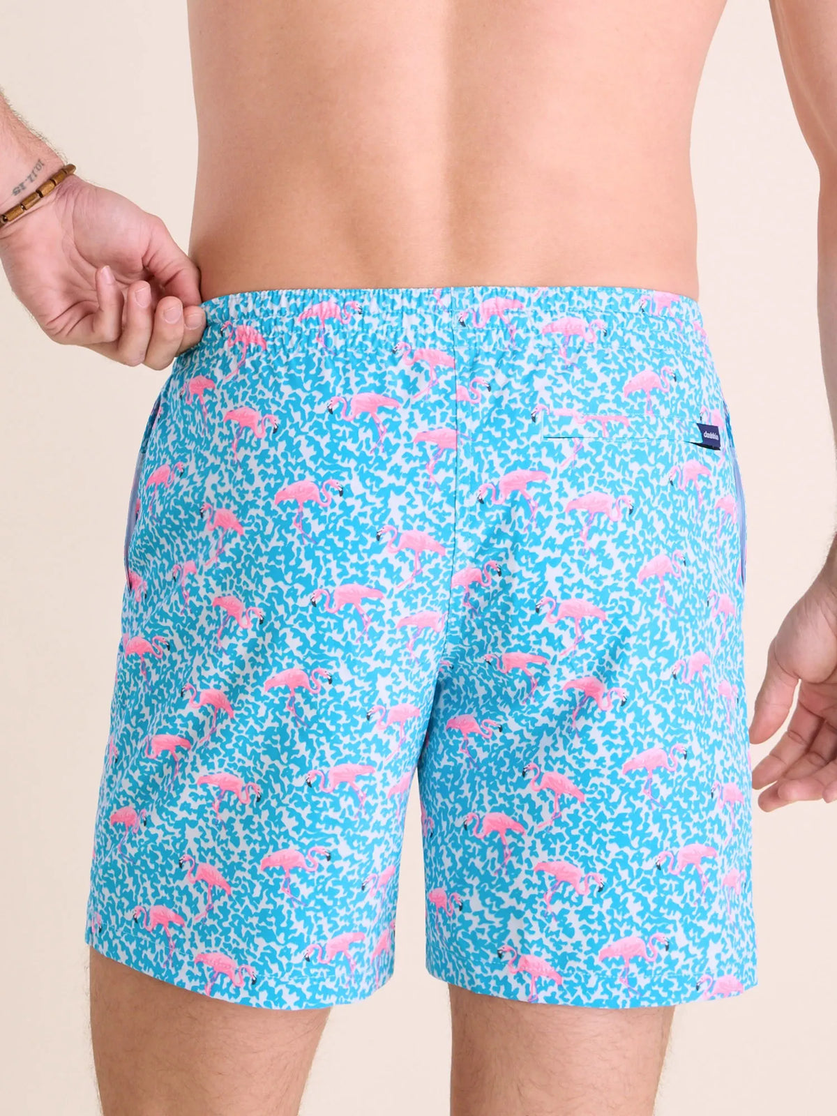The Domingos Are For Flamingos 7" (Classic Swim Trunk)