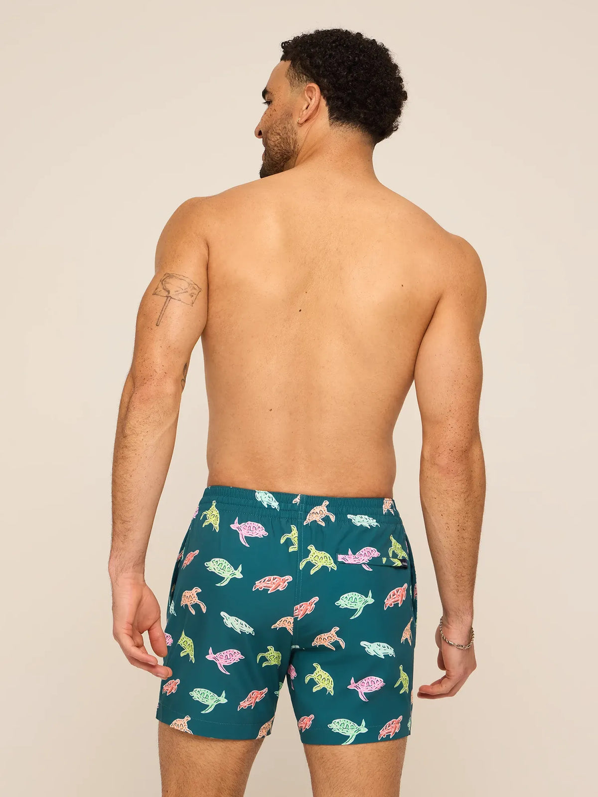 The Turtally Awesomes 5.5" (Classic Lined Swim Trunk)