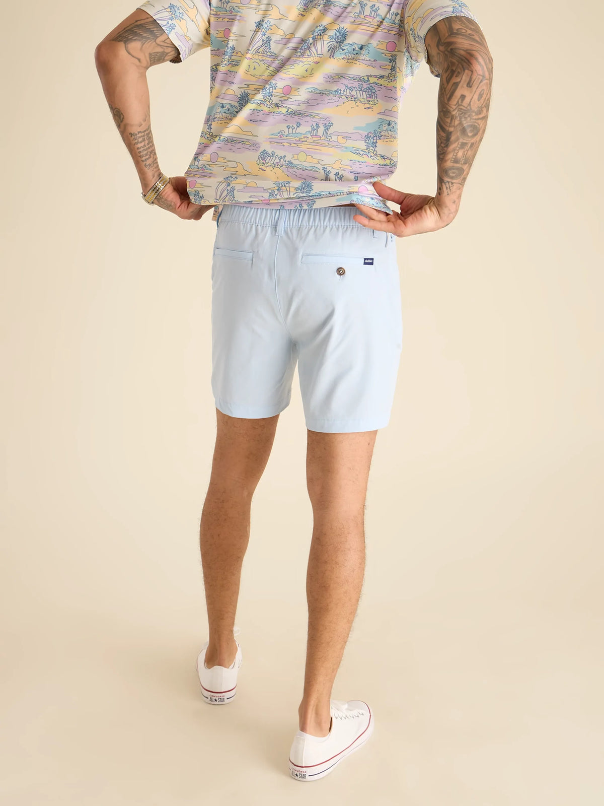 The Powder Puff Blues 6" (Lined Heather Everywear Performance Short)