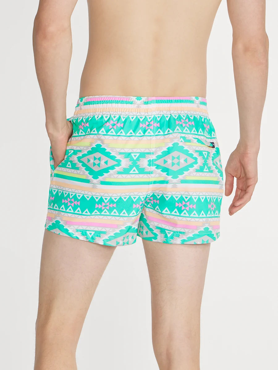 The En Fuegos 4" (Classic Swim Trunk)