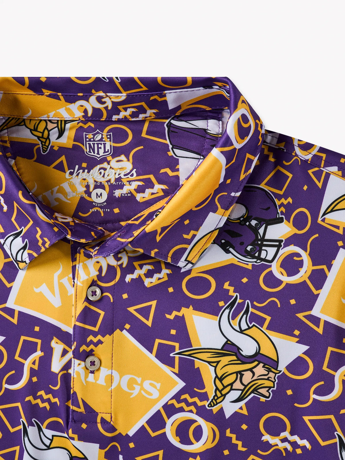 The Vikings Game Day Fit (Performance Polo)