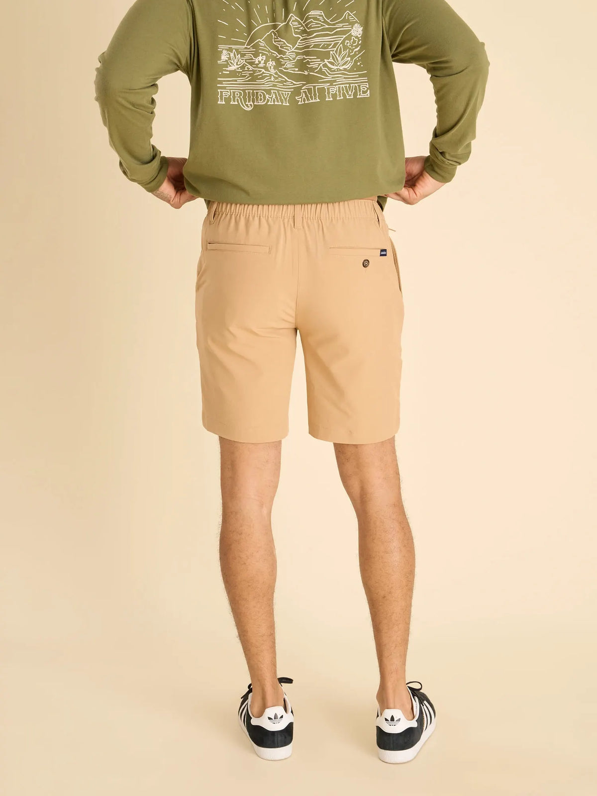 The All About Almonds 8" (Everywear Performance Short)