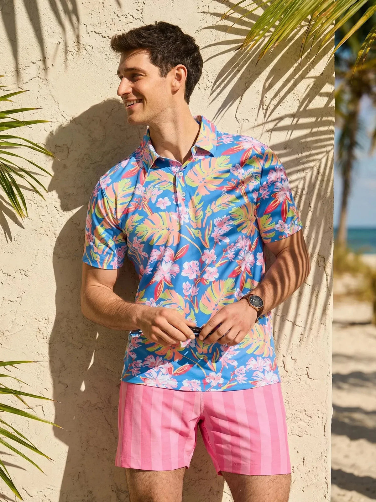 The Garden Glow (Range Polo)- Powder Blues