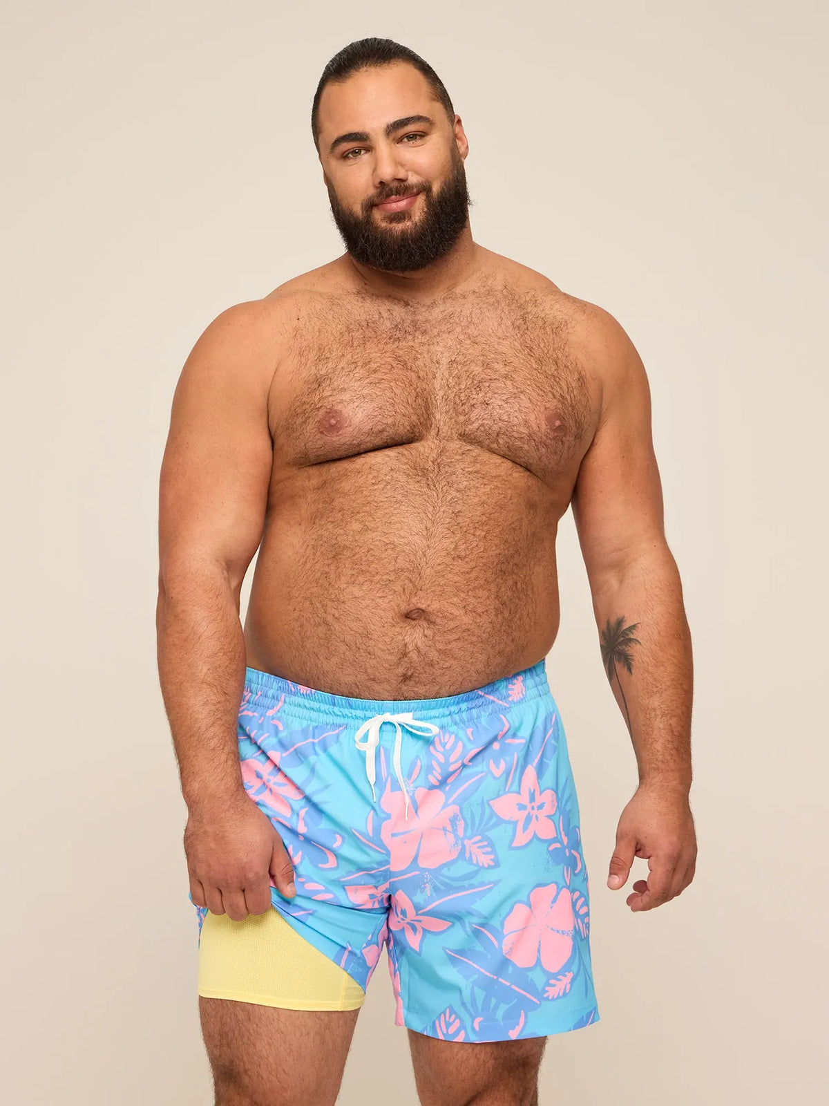 The Baja Breezies 5.5" (Classic Lined Swim Trunks)- Blue