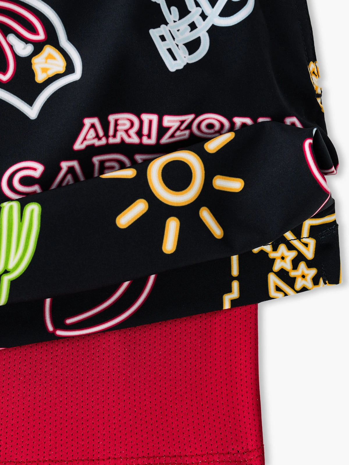 The Neon Cardinals 5.5" (NFL Classic Lined Swim Trunks)