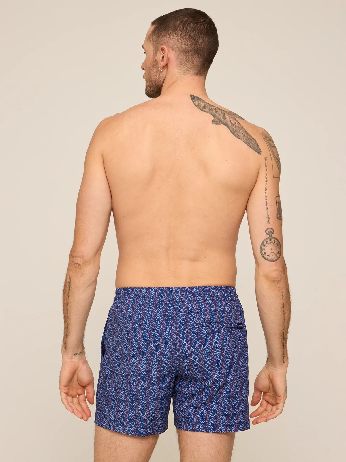 The Lone Stars 5.5" (Classic Lined Swim Trunk)
