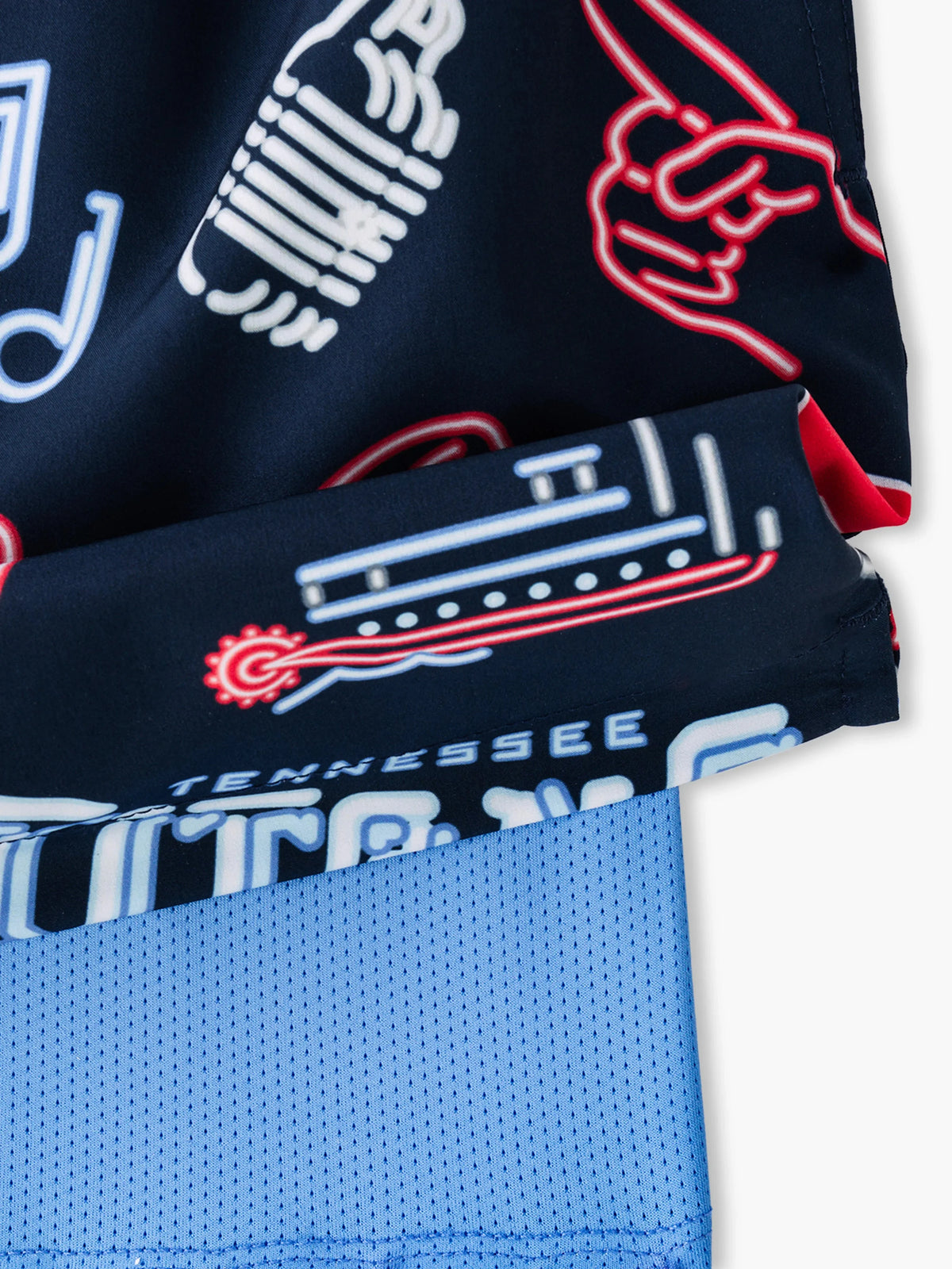 The Neon Titans 5.5" (NFL Classic Lined Swim Trunks)
