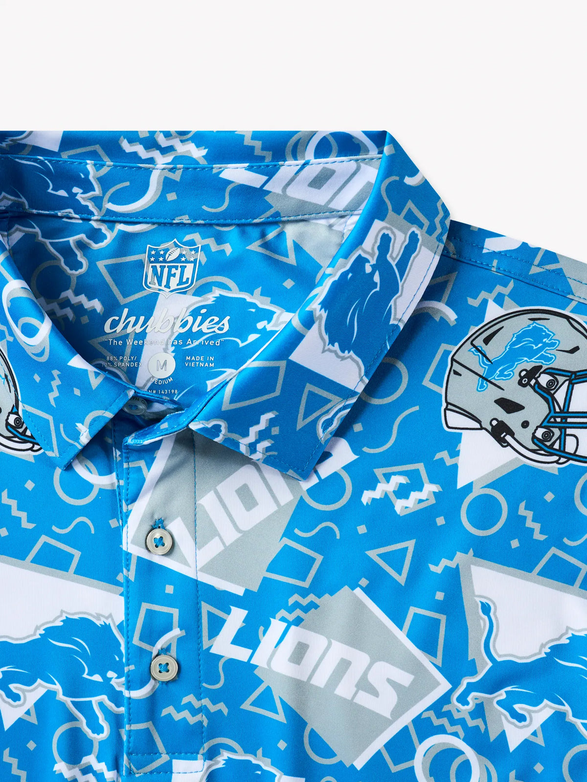 The Lions Game Day Fit (Performance Polo)