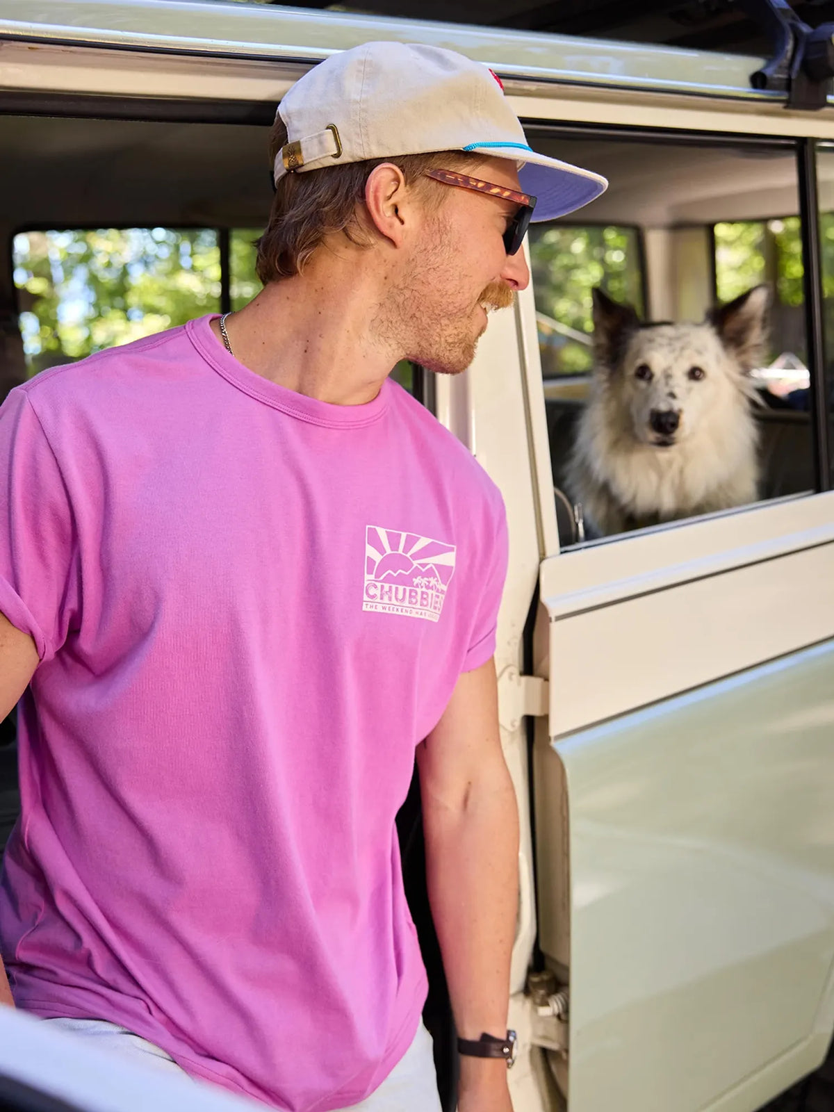 The Brighter Horizon (Non Pocket Graphic T-Shirt)- Pink