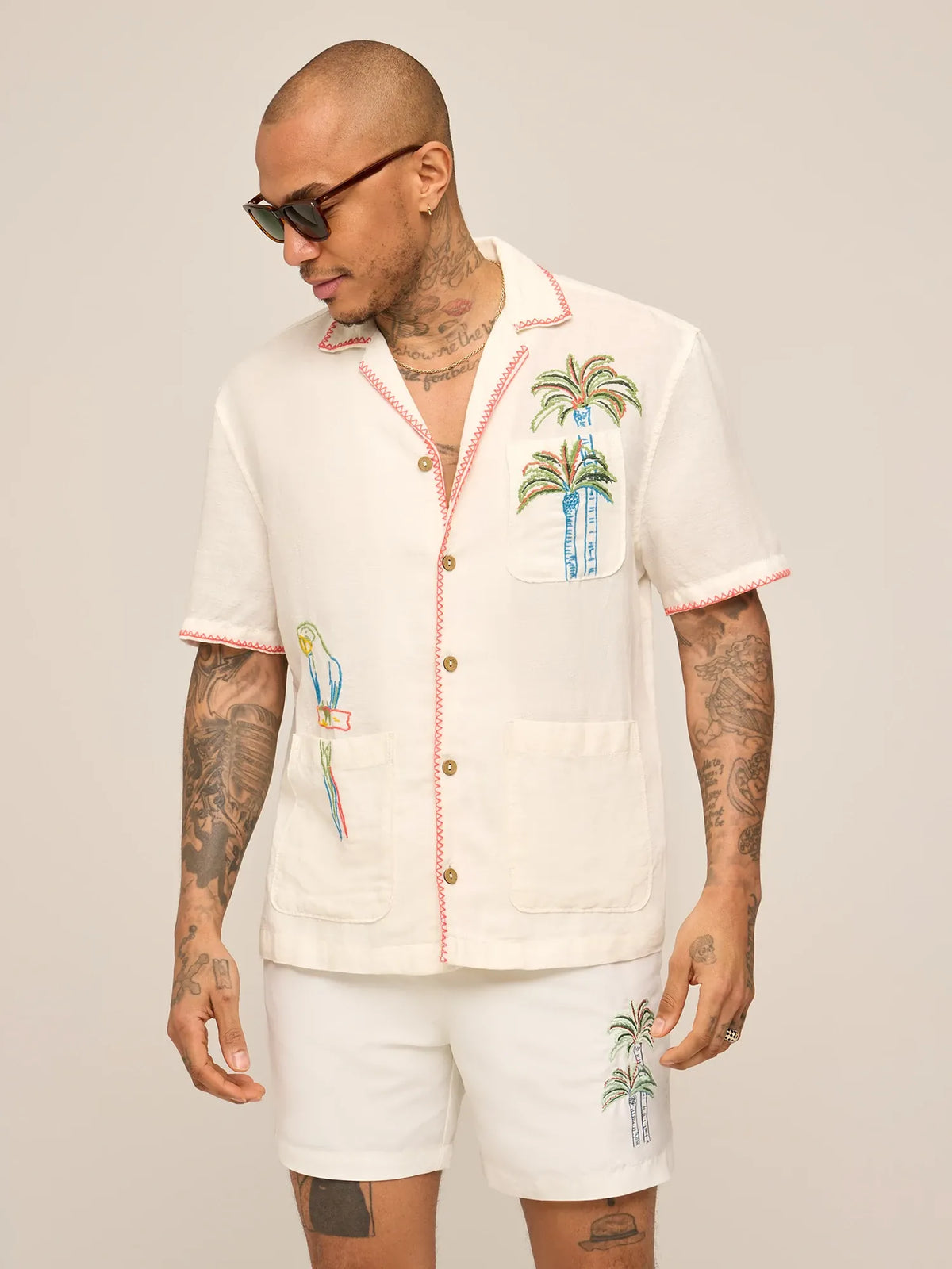 The Tropical Perch (Coastline Shirt)