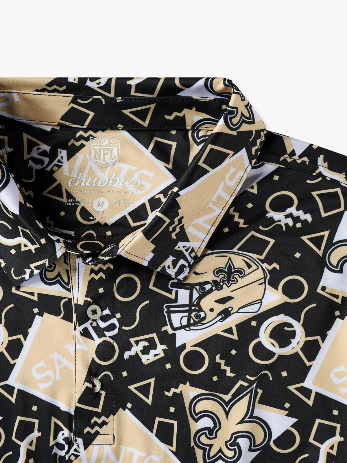 The Saints Game Day Fit (Performance Polo)