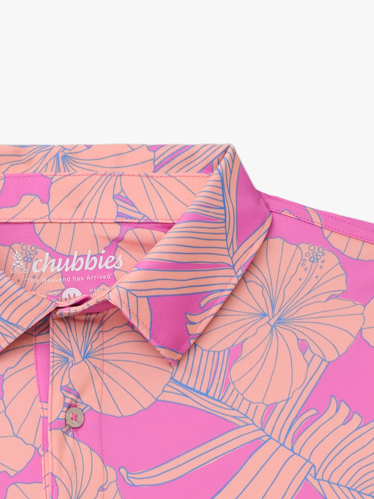 The Flamingo Flora (Performance Polo)