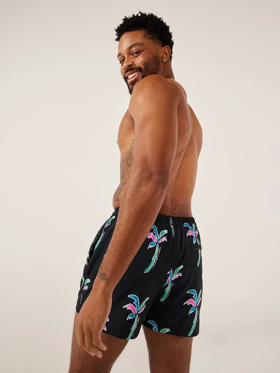 The Havana Nights 4" (Lined Classic Swim Trunk)