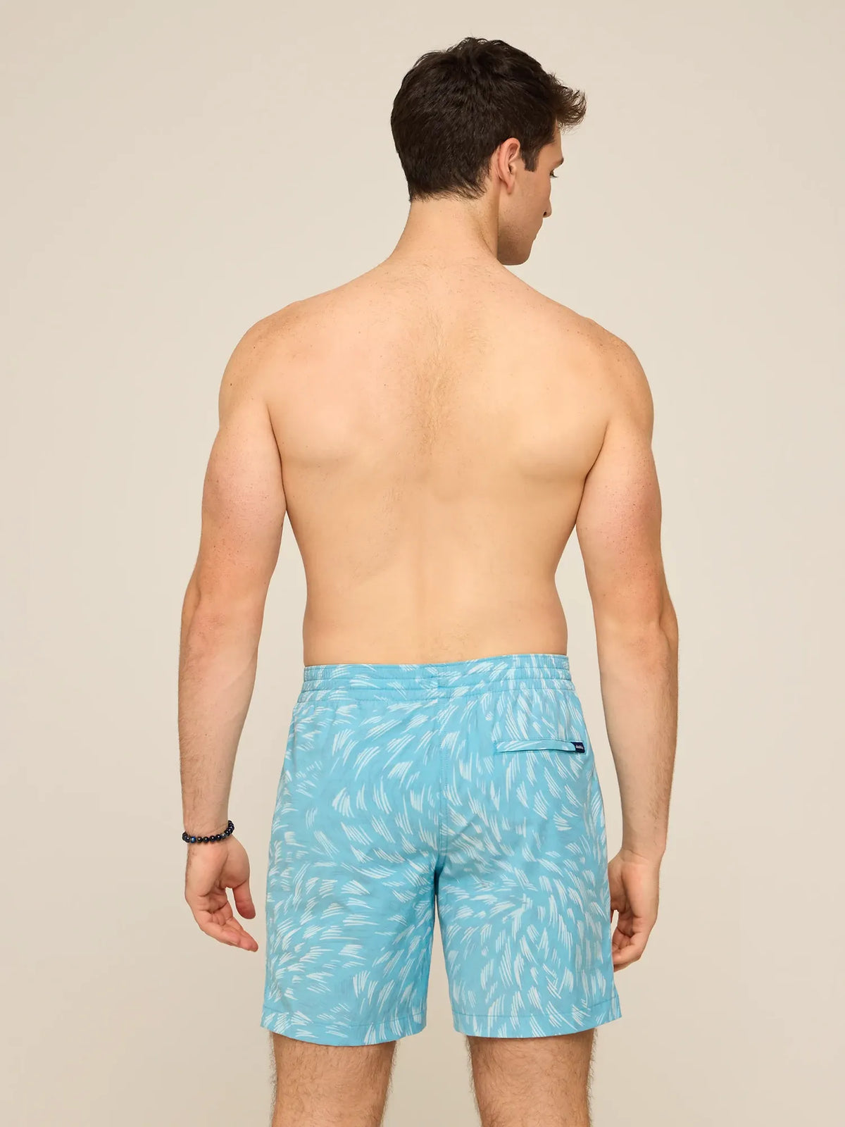 The Turquoise Tides 7" (Classic Lined Swim Trunk)