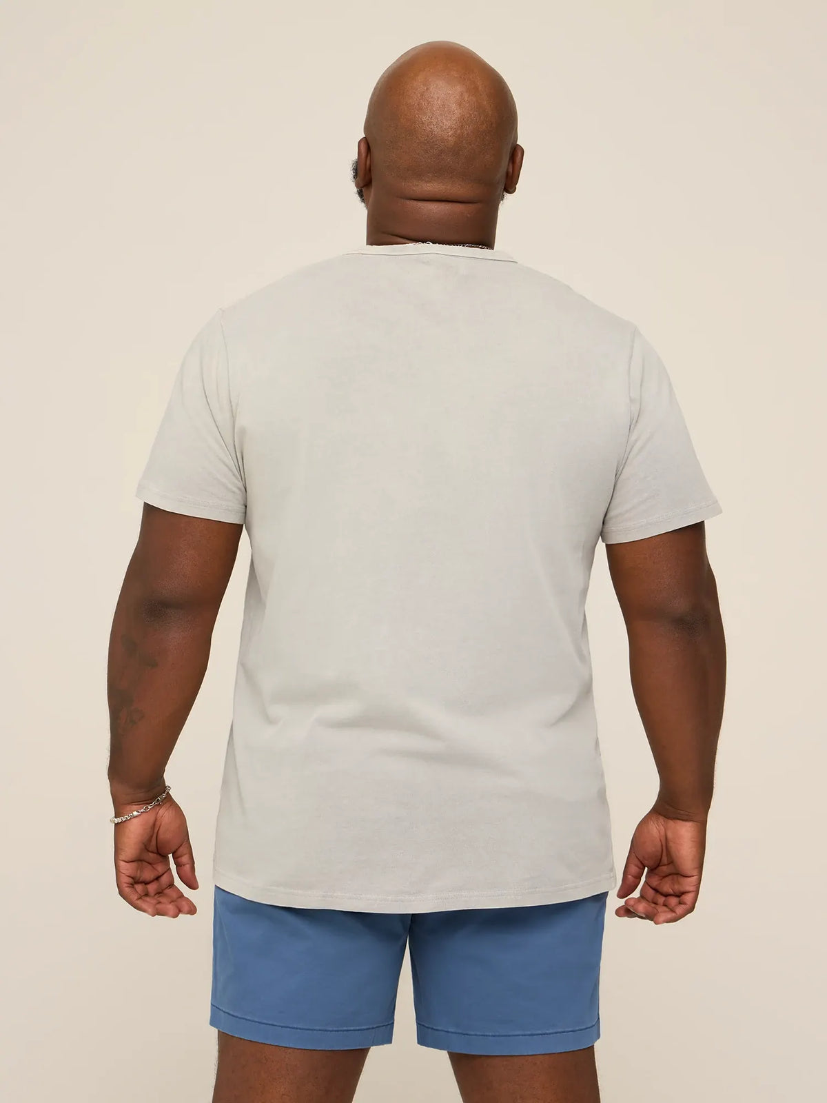 The 24/7, 365 (Essential Non Pocket T-Shirt) - Gravel