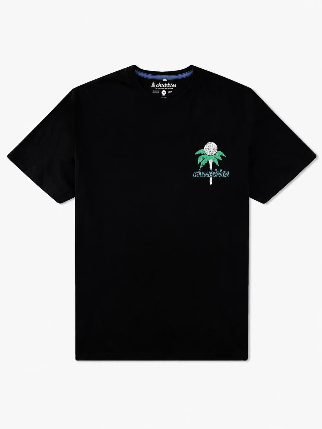 The Lets Par Tee Black W/Blue (S/S T-Shirt)
