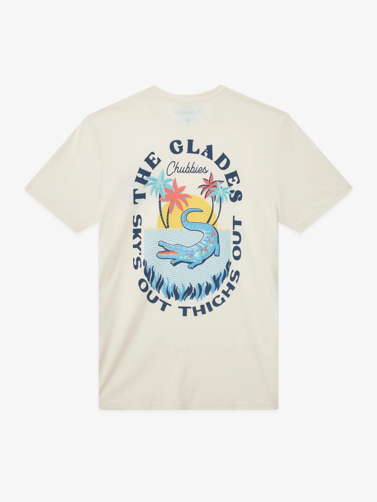 The Gatorglades (Non Pocket Graphic T-Shirt)- Oatmeal