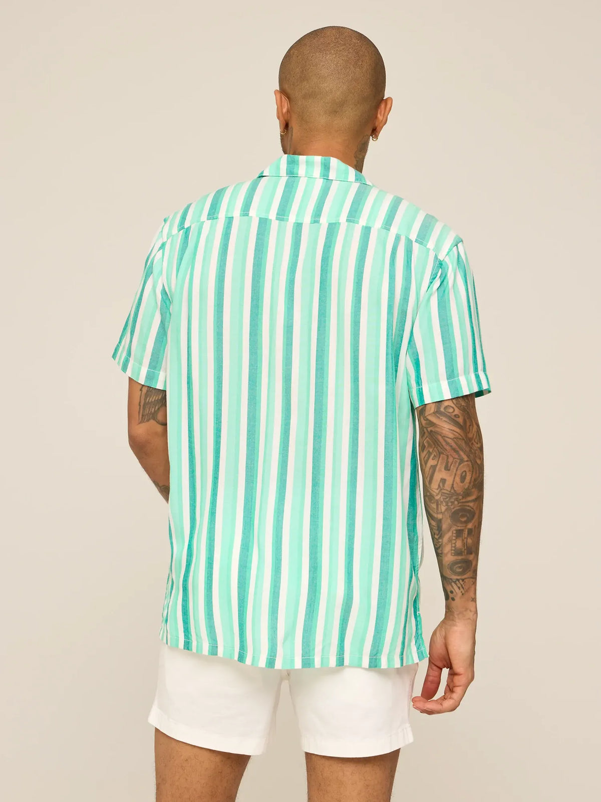 The Bayside Stripe (Rayon Sunday Shirt)