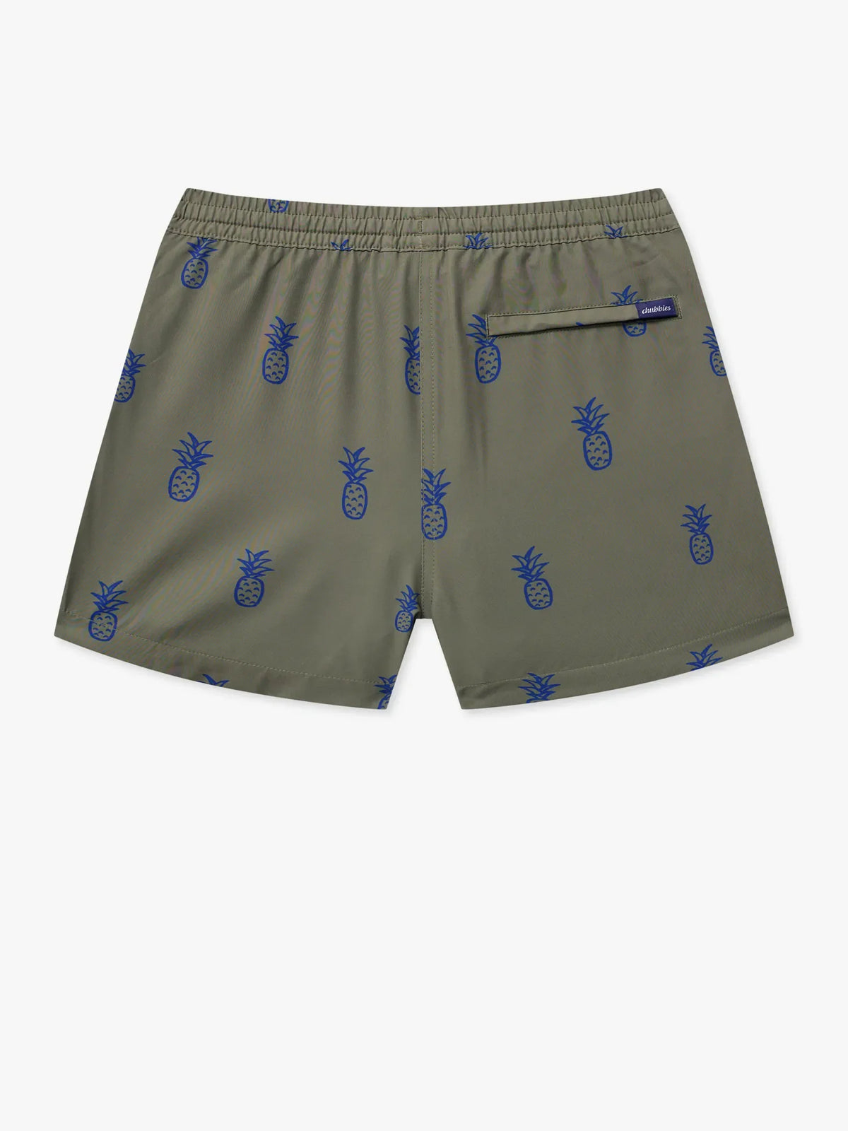 The Nightfruits (Boys Lined Swim Trunk)- Olive