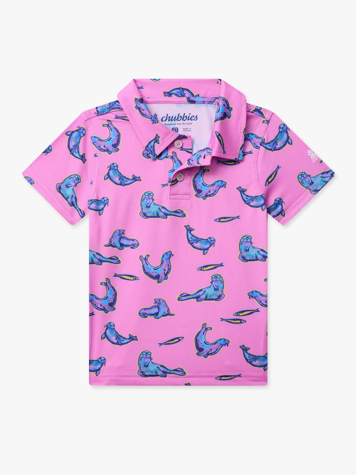 The Lil Seal Deal (Toddler Performance Polo)