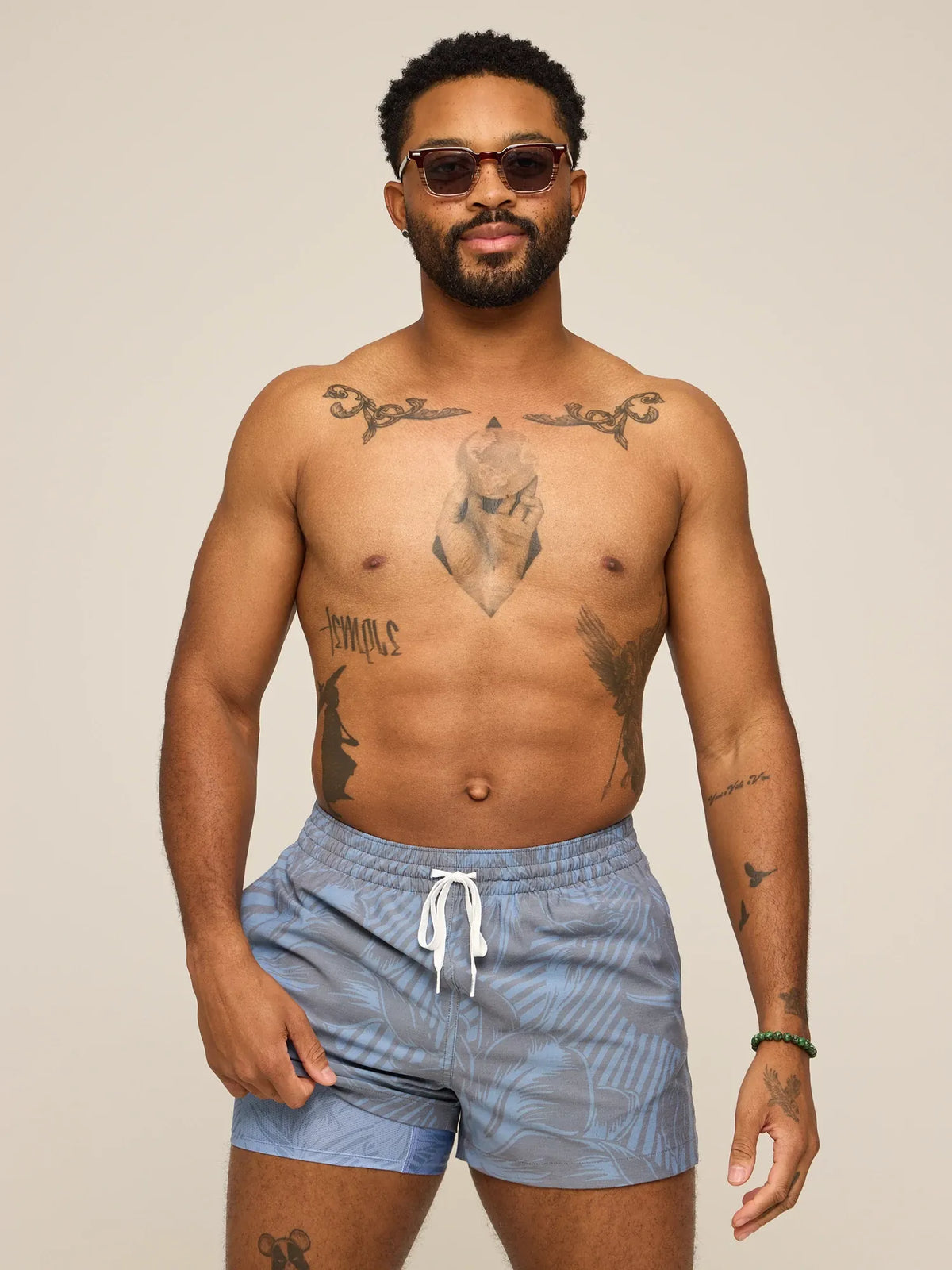 The Indigo Crazies 4" (Classic Lined Swim Trunk)