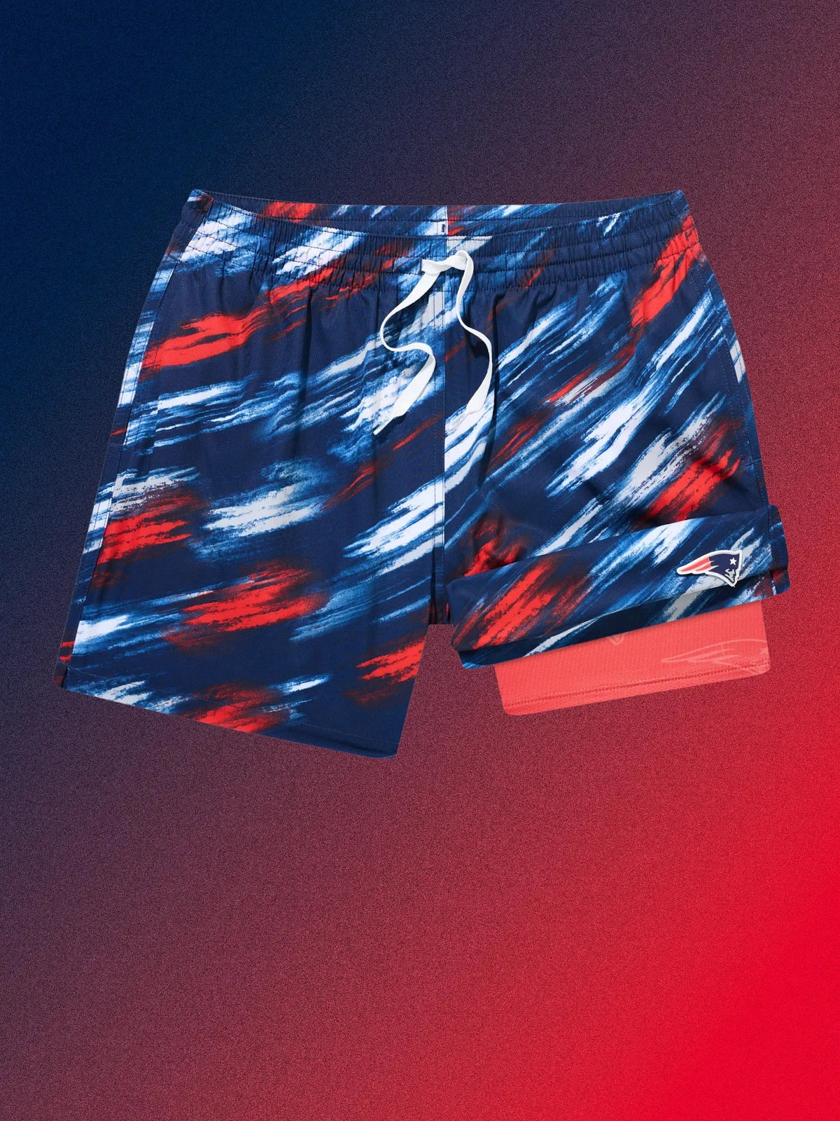 The Color Blitz Patriots 5.5" (Classic Lined Swim Trunk)